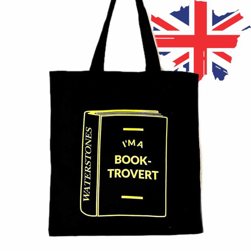 Waterstones I'M A Booktrovert トートバッグ（ロンドン）