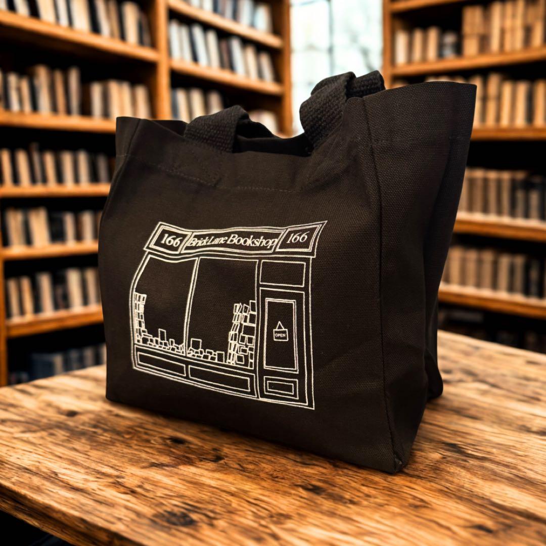 London Brick Lane Bookshop ブリックレーン キューブ マチ付き バッグ