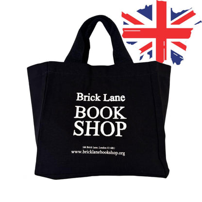London Brick Lane Bookshop ブリックレーン キューブ マチ付き バッグ
