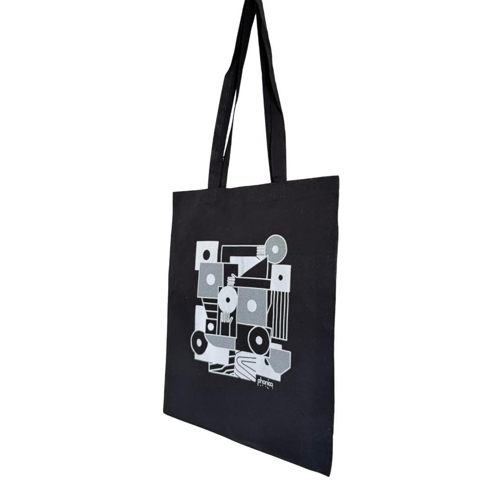London フォニカレコード "Hands and Sleeves" トートバッグ 男女兼用 A4