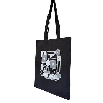 London フォニカレコード "Hands and Sleeves" トートバッグ 男女兼用 A4