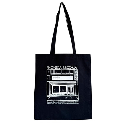 London フォニカレコード "Lino Cut" トートバッグ エコバッグ A4