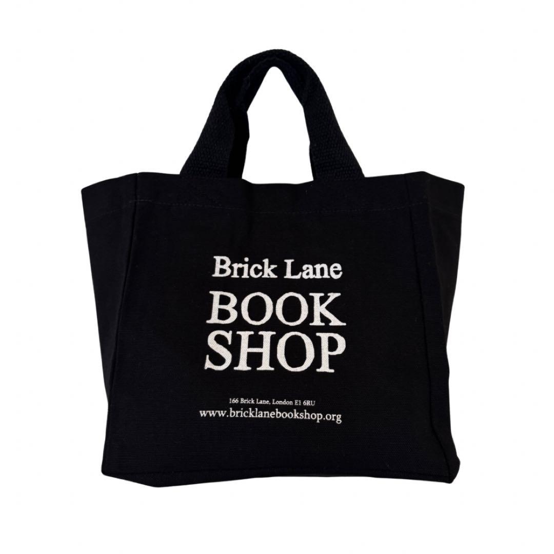 London Brick Lane Bookshop ブリックレーン キューブ マチ付き バッグ