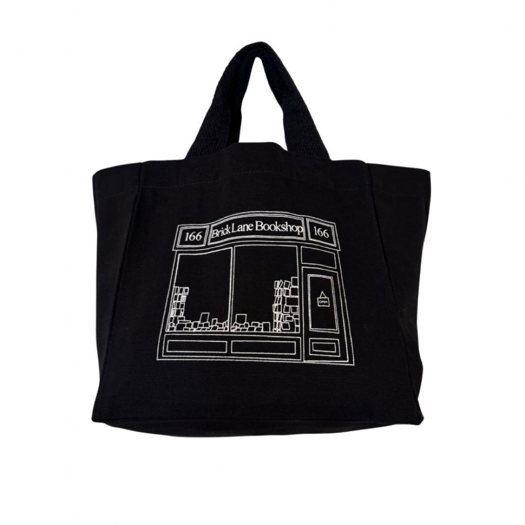 London Brick Lane Bookshop ブリックレーン キューブ マチ付き バッグ