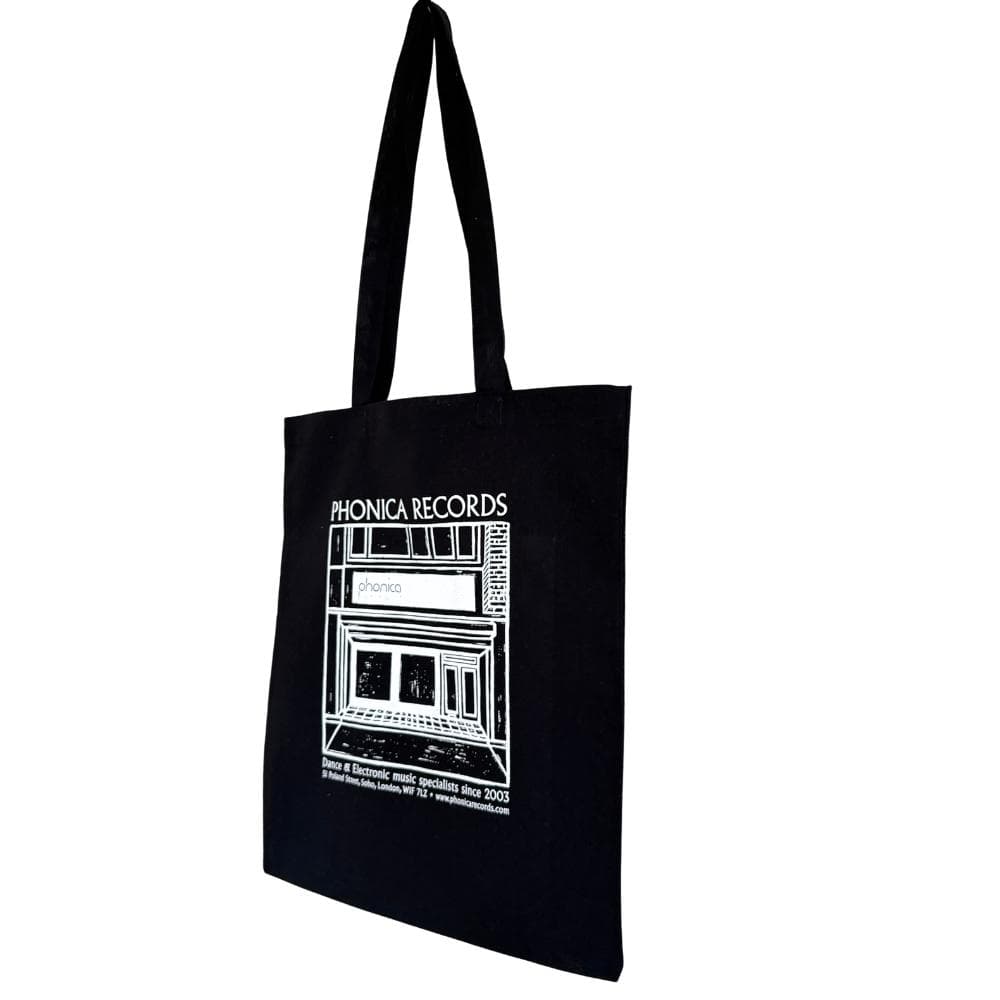 London フォニカレコード "Lino Cut" トートバッグ エコバッグ A4