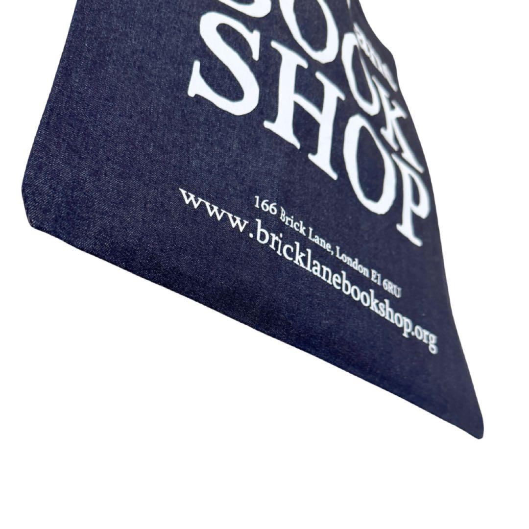 London Brick Lane Bookshop ブリックレーン デニム トートバッグ