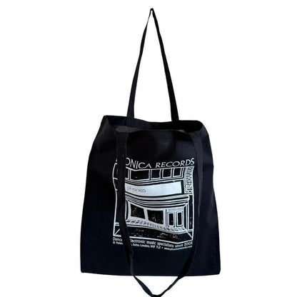 London フォニカレコード "Lino Cut" トートバッグ エコバッグ A4