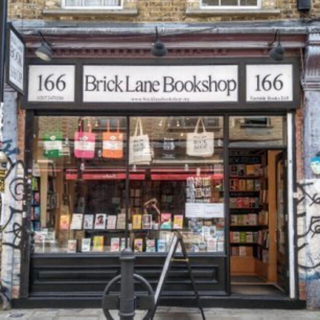 London Brick Lane Bookshop ブリックレーン デニム トートバッグ